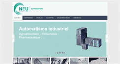 Desktop Screenshot of neu-automation.com